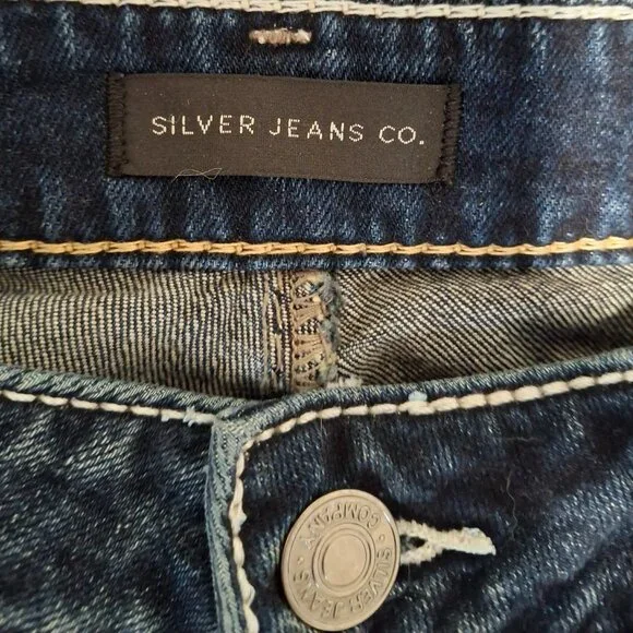 Silver Jeans Co Blue Jeans NWT Size 31/33 - Picture 6 of 8